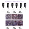 Beadsland 7200pcs Flatback Rhinestones,Purple Rhinestone Nail Gems Round Crystal Rhinestones for Crafts,Mixed 6 Sizes with Wax Pencil Kit, SS3-SS10, Purple Velvet view 4