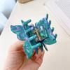Fantasy Butterfly Hair Clips,Cellulose Acetate Hair Clips,Small Claw Clips for Girl,Hair Accessories,Purple view 4
