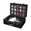 WUPYI Barber Carrying Case,Professional Portable Barber Supplies Tools Storage Case with Lock Travel Hair Cutting Kit Mobile Barber Stations for Salon Hair Stylist (Black) view 3