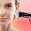 UNIMEIX Makeup Brush Sunscreen Applicator Retractable Kabuki Blush Brush Foundation Brush for Liquid Makeup, Bronzer, Cream or Powder view 3