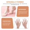 KALLORY 1set Plastic Hand and Foot Paraffin Wax Liners and Mitts for and Convenient Total Liners Thick Mitts Stickers view 4