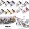 Leopard Print Nail Foils Transfer Nail Art Stickers,Animal Skin Flower Nail Foil Sheets 10 Rolls Leopard Nail Stickers For Nail Art Supplies Adhesive Foil Nail Decals For Women Manicure Decorations view 3