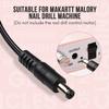 Makartt Nail Drill Handpiece for Malory, 30000RPM Rechargeable Electric File Machine Replacement for Manicure Art Tool, Professional Gel Polish Acrylic Powder Remover view 2