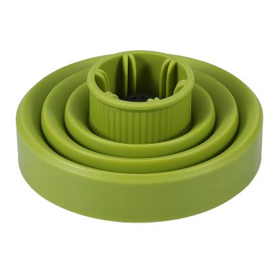 Restokki 5Colors Universal Foldable Hair Diffuser, Hair Dryer Diffuser Attachment, Folding Hairdryer Hair Blower Diffuser Cover Styling Hairdressing Tool(Green)