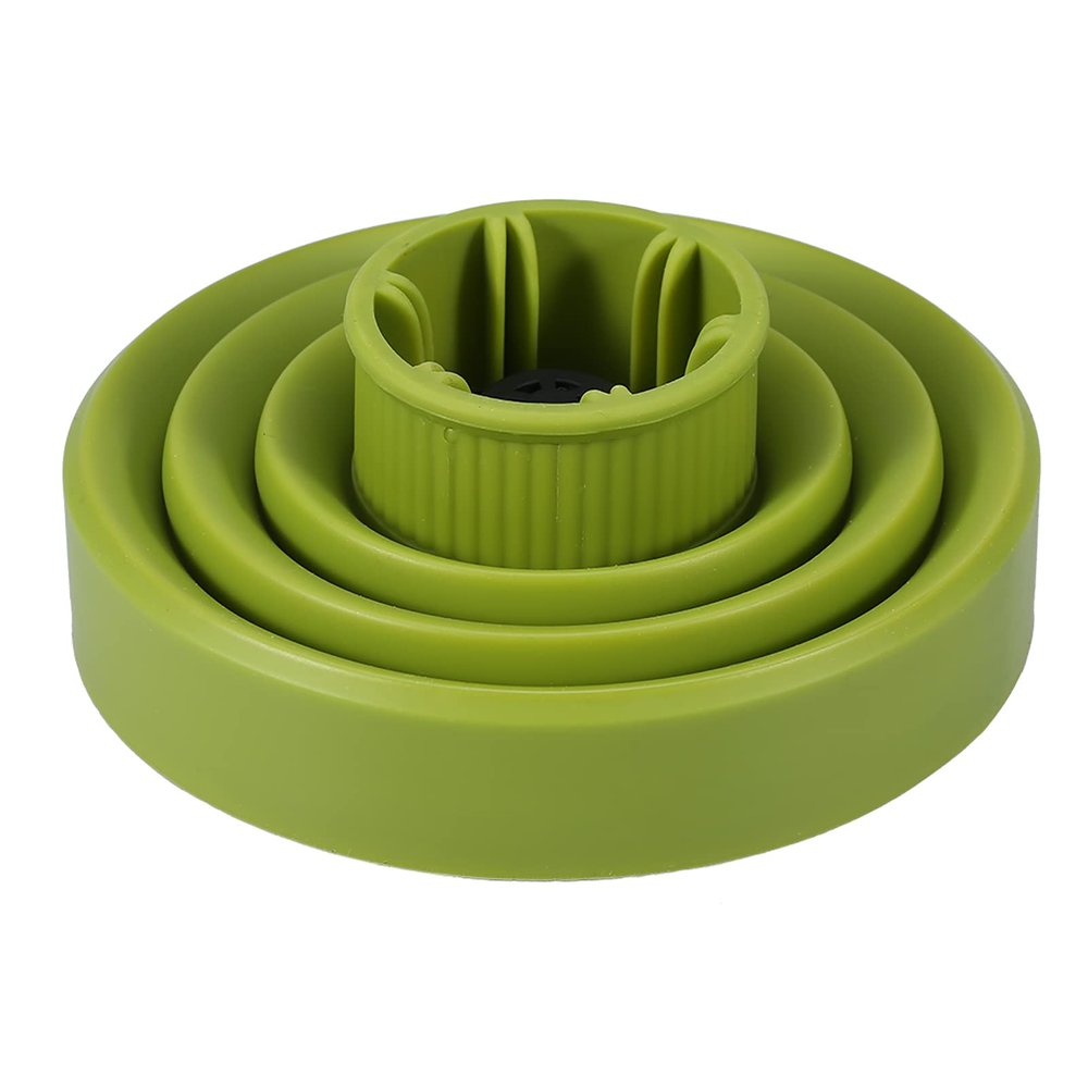 Restokki 5Colors Universal Foldable Hair Diffuser, Hair Dryer Diffuser Attachment, Folding Hairdryer Hair Blower Diffuser Cover Styling Hairdressing Tool(Green)