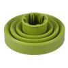 Restokki 5Colors Universal Foldable Hair Diffuser, Hair Dryer Diffuser Attachment, Folding Hairdryer Hair Blower Diffuser Cover Styling Hairdressing Tool(Green) view 1