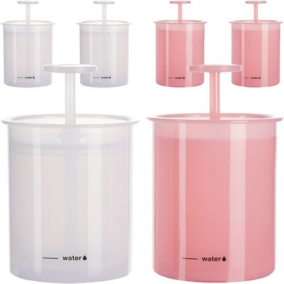 6pcs Foam Maker for Face Wash, Facial Foam Cup Whip Bubble Maker Marshmallow Whip Maker Skin Care for Women Travel Household