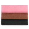 JASSINS African Exfoliating Net, African Sponge Net,Body Exfoliating Long Net Shower Body Scrubber Back Scrubber Skin SmootherBlack+Coffee+Pink view 1