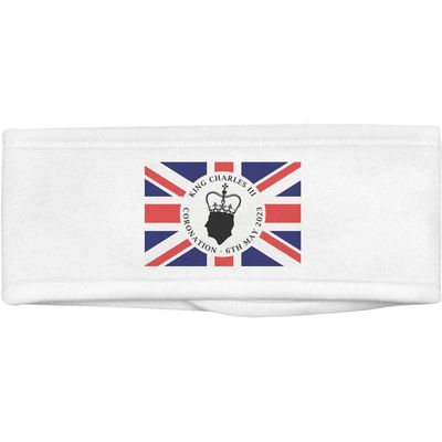 Azeeda 'King Charles Coronation Union Jack Flag' Beauty Head Band/Hair Band (HB00024496)