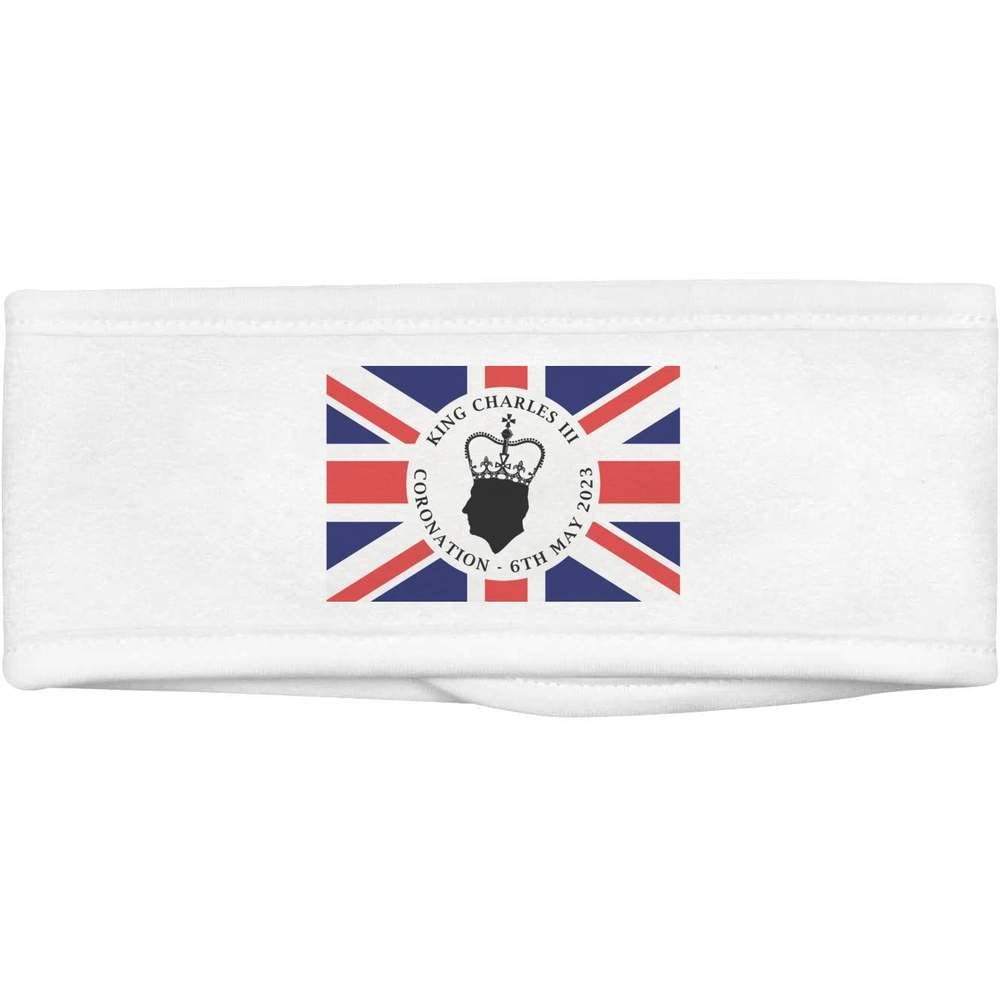 Azeeda 'King Charles Coronation Union Jack Flag' Beauty Head Band/Hair Band (HB00024496)