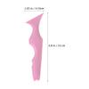 Beaupretty 3pcs Reusable Eyeliner Stencil Silicone Eyeliner Aid Eyebrow Guide Template for Effortless Eye Makeup Application view 2