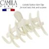 Camila Paris CP3491 French Small Hair Clips for Women Thick Hair for Long Curly Wavy Hair, Girls Hair Claw Clip, Durable Styling Big Claw Clip for Thick Hair, Strong Hold No Slip Grip, Made in France view 3
