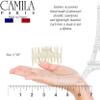 Camila Paris CP3491 French Small Hair Clips for Women Thick Hair for Long Curly Wavy Hair, Girls Hair Claw Clip, Durable Styling Big Claw Clip for Thick Hair, Strong Hold No Slip Grip, Made in France view 4