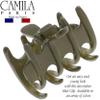 Camila Paris CP3497 French Small Hair Clips for Women Thick Hair for Long Curly Wavy Hair, Girls Hair Claw Clip, Durable Styling Big Claw Clip for Thick Hair, Strong Hold No Slip Grip, Made in France view 4