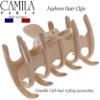 Camila Paris CP3493 French Small Hair Clips for Women Thick Long Curly Wavy Hair, Girls Claw Clip, Durable Styling Big Claw for Strong Hold No Slip Grip, Made in France view 4