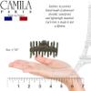 Camila Paris CP3492 French Small Hair Clips for Women, Girls Claw Clip for Thick, Long, Curly, Wavy Hair, Durable Styling Big Claw With Strong Hold No Slip Grip, Made in France view 3