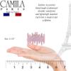 Camila Paris CP3500 French Small Hair Clips for Women Thick Hair for Long Curly Wavy Hair, Girls Hair Claw Clip, Durable Styling Big Claw Clip for Thick Hair, Strong Hold No Slip Grip, Made in France view 4
