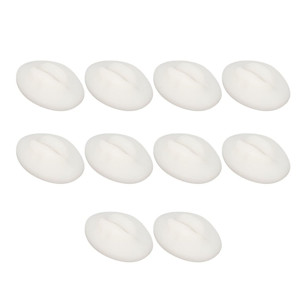 10Pcs Practice Lips, Soft Silicone Open Mouth Model, Flexible 3D Lip Model, Microblading Practice Skin for Semi Permanent Makeup, Practicing Suture, Education Display (Semi