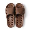 Bathroom Sandals Mens Shower Shoes Dry Quickly Deodorant Bath Slippers Non Slip Soft Bottom Drainage Hole for Indoor Home Bedroom Pool Spa Guest College Dorm Shower Sandals ( Color : Brown , Size : 43 view 1