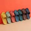 Bathroom Sandals Mens Shower Shoes Dry Quickly Deodorant Bath Slippers Non Slip Soft Bottom Drainage Hole for Indoor Home Bedroom Pool Spa Guest College Dorm Shower Sandals ( Color : Brown , Size : 43 view 2