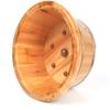 Scpantkend Foot Bath Soak Home with Massage Beads Solid Wood Foot Tub, Wood-Portable Foot Bath Bowl, Bathroom Living Room Foot Bath Barrel for Elderly Children Pregnant Women view 4