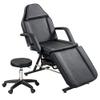 Anwickmak 3-Section Multipurpose Massage Bed, Spa & Salon Facial, Tattoo Chair w/Hydraulic Stool, Facial Cradle Bed Table, Adjustable Beauty Barber Spa Beauty Equipment (Black) view 1
