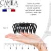 Camila Paris CP3521 French Large Hair Clips for Women Thick Hair for Long Wavy Curly Hair, Girls Hair Claw Clips Styling Big Hair Clip for Thick Hair, Strong Hold No Slip Grip Claw Clip Made in France view 4