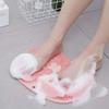 Magik 1-2 Pcs Shower Foot Back Scrubber Silicone Bath Massage Pad Body Wall Mounted (Pink, 1 Pack) view 4