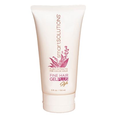 SMART SOLUTIONS Fine Hair Gel Plus, 5 oz | Enhances Shine | Adds Volume | Easy Wash-out | Paraben-Free