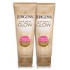 Jergens Natural Glow Self Tanner Body Lotion, Daily Sunless Tanning, Medium to Deep Skin Tone, Daily Moisturizer with Coconut Oil, Vitamin E and Antioxidants, 7.5 Oz, Pack of 2 view 1