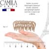 Camila Paris CP3523 French Large Hair Clips for Women Thick Hair for Long Wavy Curly Hair, Girls Hair Claw Clips Styling Big Hair Clip for Thick Hair, Strong Hold No Slip Grip Claw Clip Made in France view 4