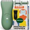 MERIDIAN The Trimmer Premium - Body Hair Trimmer & Electric Shaver for Men and Women for Pubic Hair, Chest, Legs & Bikini Line, Waterproof & Rechargeable, Sage view 1