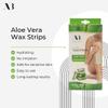 Amira Beauty - Waxing Strips Infused with Aloe Vera Pre Applied Ready to Use Hair Removal Wax Strips for Legs and Body Suitable for All Skin Types 64 Count view 3
