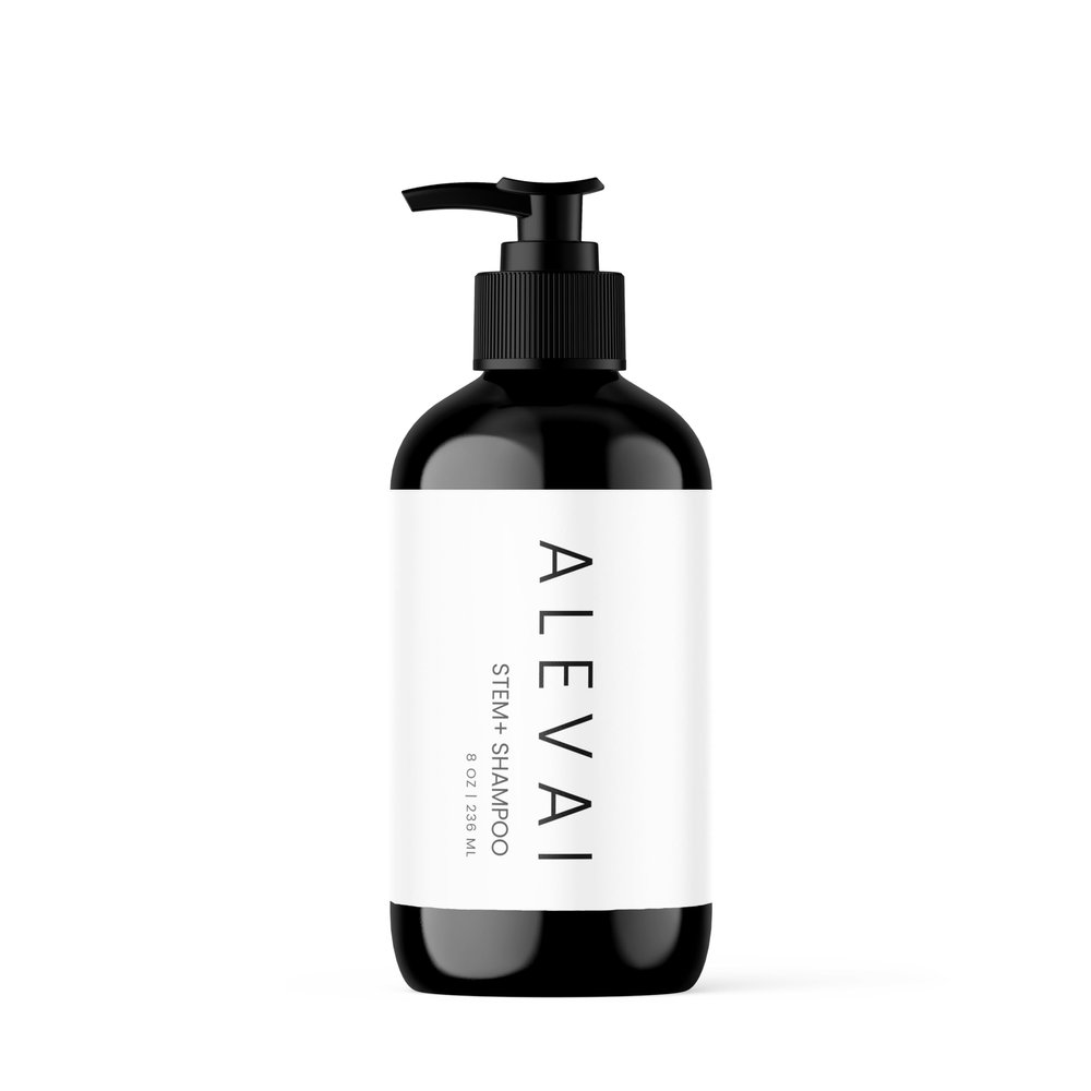 Alevai Stem+ Hair Growth Shampoo with Biotin | Repairs, Strengthens, & Nourishes | Safe For Color & Chemically Treated Hair | Sulfate-Free | Hair Thickening Shampoo for Hair Loss