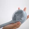 balacoo Silicone Body Scrubber with Handle Dual-Sided Bath Brush for Exfoliating and Deep Cleaning Comfortable Texture for Skin Care for Shower and Back Massage view 4