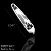 2 Slanted Edge Nail Clippers & Cuticle Trimmer Side Angle Clipper Pedicure Manicure Tool Cutter Hangnail Cutting Slanted Tip Nail Clipper Cuticle Remover Tool  Made in Korea view 4