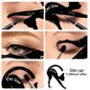 TailaiMei Eyeliner Stencils, Soft Silicone Material Smoky Eyeshadow Applicators Guide Template Tool view 4