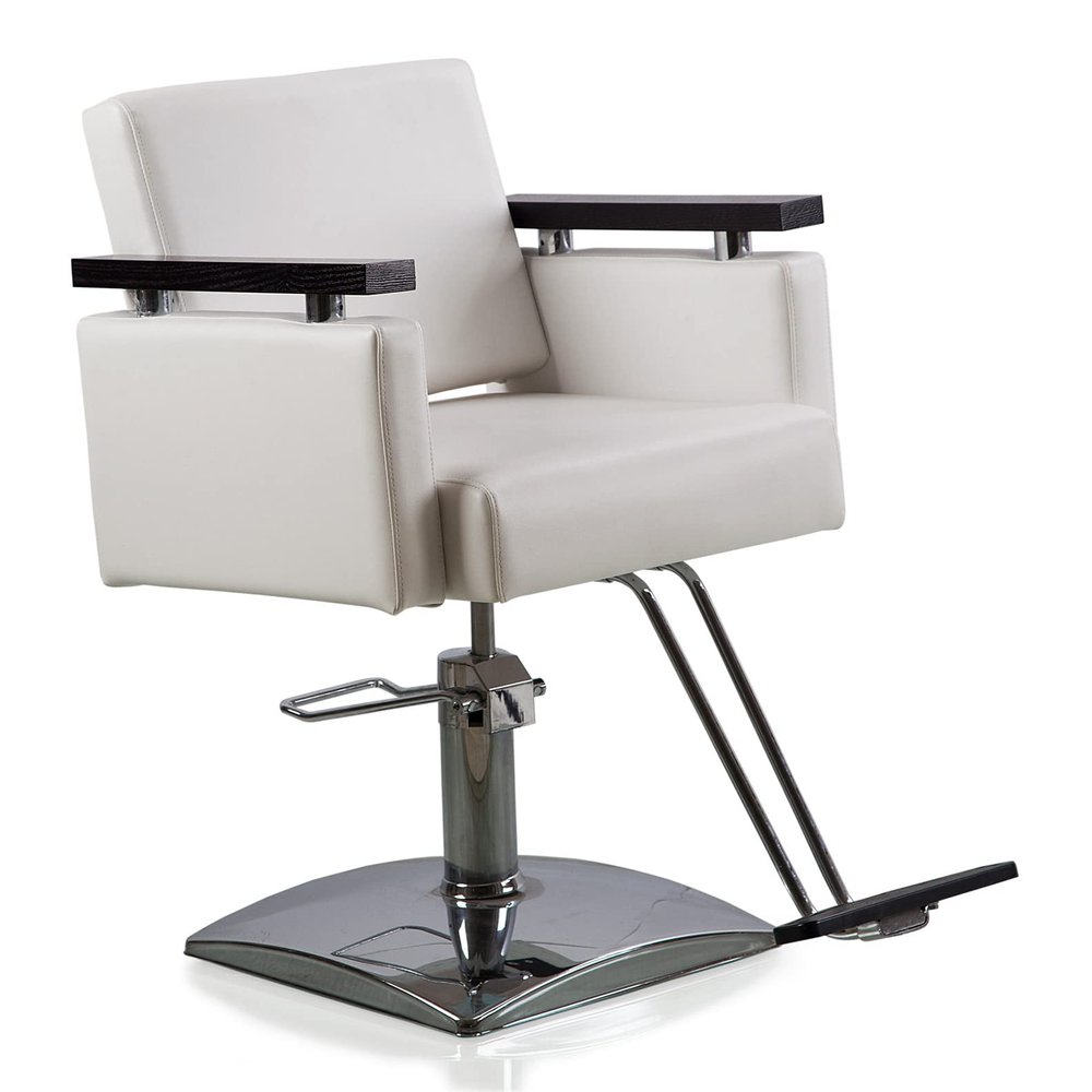 Eastamagic Salon Chair Hydraulic Barber Chair 360 Degrees Swivel Height Adjustable Hair Styling Chair