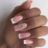 Hot Girls Nail Tips Shiny Wear Armor Finished Nail Beauty Fake Nails Wholesale Press On Nails 3Pieces Minimum Per Order view 4