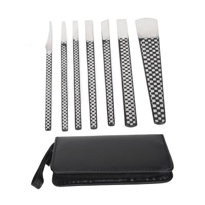 Pedicure Knife Set, 7Pcs Ingrown Toenail Blade Tool with Storage Bag Professional Foot Care Tools Foot File Rasp Dead Skin Corn Foot Callus Remover for Feet