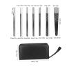 Pedicure Knife Set, 7Pcs Ingrown Toenail Blade Tool with Storage Bag Professional Foot Care Tools Foot File Rasp Dead Skin Corn Foot Callus Remover for Feet view 4
