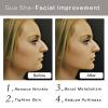 Contrybox Gua Sha Facial Tools, Stainless Steel Guasha Tool for Face & Body, Gua Sha Tools for Puffiness Reducing & Jawline Sculpting Metal Guasha Tool for Women Self-Skincare, Silver view 3
