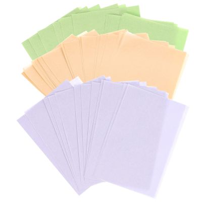 FRCOLOR 1set Facial Oil Absorbing Sheets Portable Oily Skin Care Blotting Paper Go Oil Control Features Green Tea Lavender and Scents for Daily Use