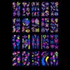 NETFEN Neon Temporary Tattoos for Women Men Girls Body Art Glow UV Black Light Fake Tattoos for Makeup Rave Music Festival Costume Cosplay Party Decorations Supplies Favors 20 Sheet view 1