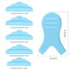 44 Piece Lash Lift Rods,Silicone Eyelash Perming Curler Makeup Tools,5 sizes S/M/M1/M2/L,Reusable Lash Lifting Pads (Blue) view 2