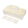 Ipetboom Hand-held Storage Box Thickened Organizing Basket for Office Home Compartment Storage for Bathroom Kitchen Essentials Design view 1