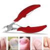 Feilx Ingrown Nail Clippers Pedicure Toe Nail Cutter with Stainless Steel Sharp Curved Blade Toenail Clippers for Thick Nails (Color : Black, Size : 13.5 * 5.5cm) view 4
