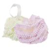 Healvian 2pcs Exfoliating Bath Scrubber Soft and Bathing Sponge for Home and Travel Mesh Design for Rich and Skin Cleansing Light view 1