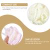 Healvian 2pcs Exfoliating Bath Scrubber Soft and Bathing Sponge for Home and Travel Mesh Design for Rich and Skin Cleansing Light view 3