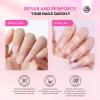 SAVILAND 60g Nail Repair Kit for Split Damaged Nails: 3 Mins Air Dry Quick & Easy Instant Broken Nail Repair Natural Clear & Pink Dip Powder with 21ml Nail Repair Glue Emergency Home & Salon Use view 3
